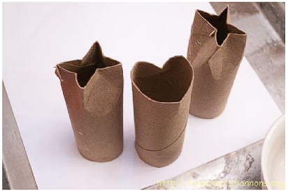 Toilet Paper Roll Stamps