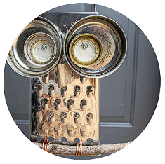 Cheese Grater Owl
